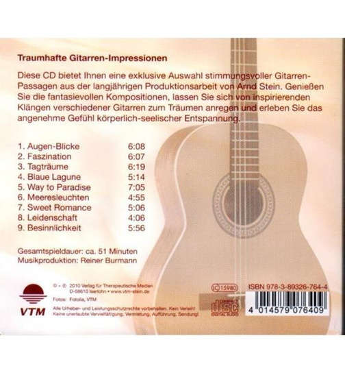 Dr. Arnd Stein - Traumhafte Gitarren-Impressionen / Kompositionen zum Wohlfhlen