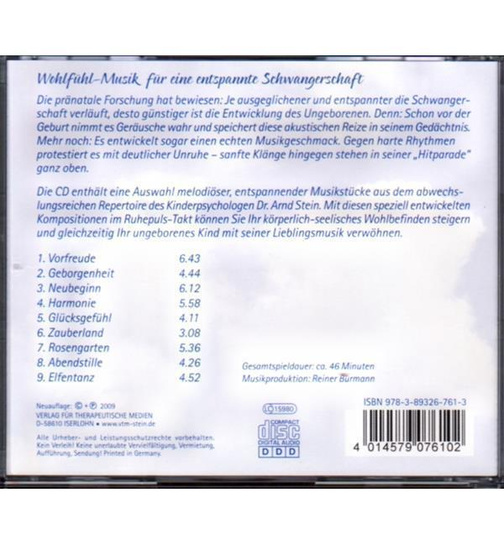 Dr. Arnd Stein - Wohlfhl-Musik fr eine entspannte Schwangerschaft