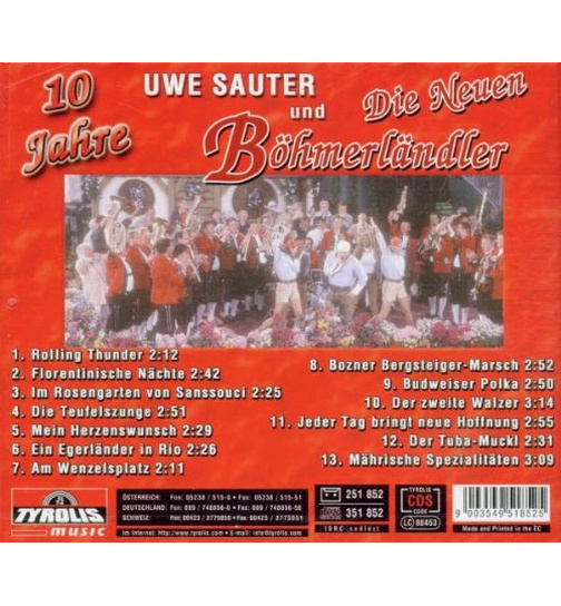 Uwe Sauter und die Neuen Bhmerlnder - Mein Herzenswunsch