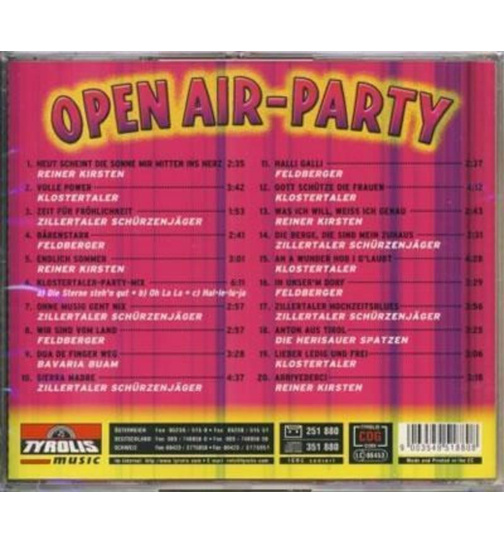 Open Air-Party / 20 Live-Hits