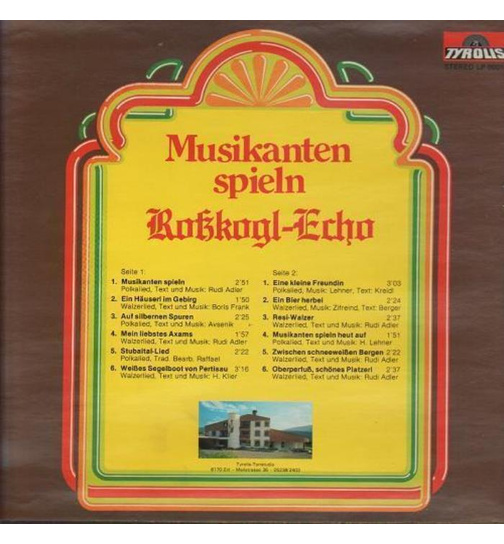 Rosskogl Echo - Musikanten spieln