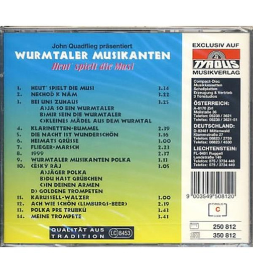 John Quadflieg & Wurmtaler Musikanten - Heut spielt die Musi