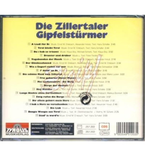 Das Beste der Zillertaler Gipfelstrmer 20 Top-Volltreffer