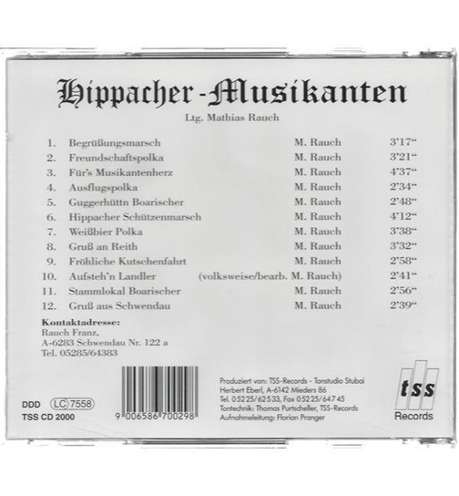 Hippacher Musikanten - Frs Herz