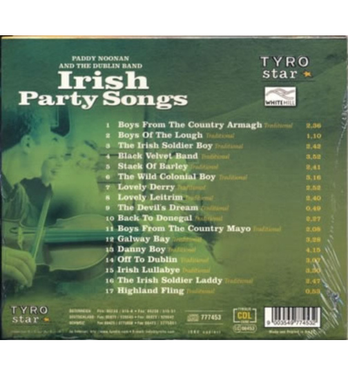 Noonan Paddy and the Dublin Band - Irish Party Songs