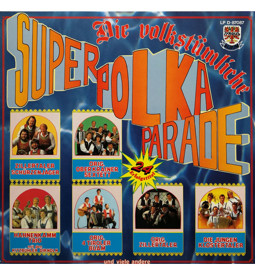 Die volkstmliche Super Polka Parade - 24 Erfolgstitel (2LP)