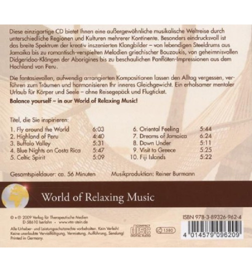 Dr. Arnd Stein - Balance World of Relaxing Music CD