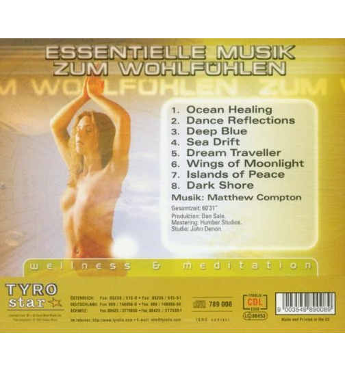 Essentielle Musik zum Wohlfhlen (Wellness & Meditation)