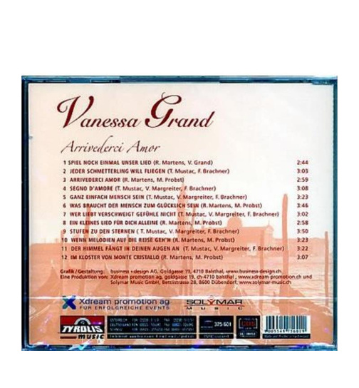 Grand Vanessa - Arrivederci Amor