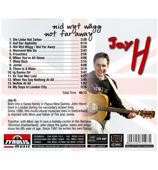 JAY H. - nid wyt wgg not far away