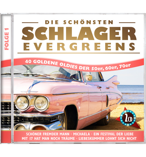 Die schnsten Schlager-Evergreens 40 goldene Oldies der 50er 60er 70er Folge 1 2CD