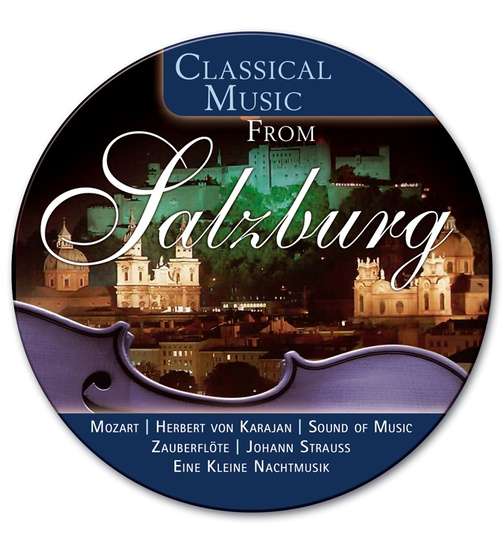 Classical Music from Salzburg CD in Metalldose Neu