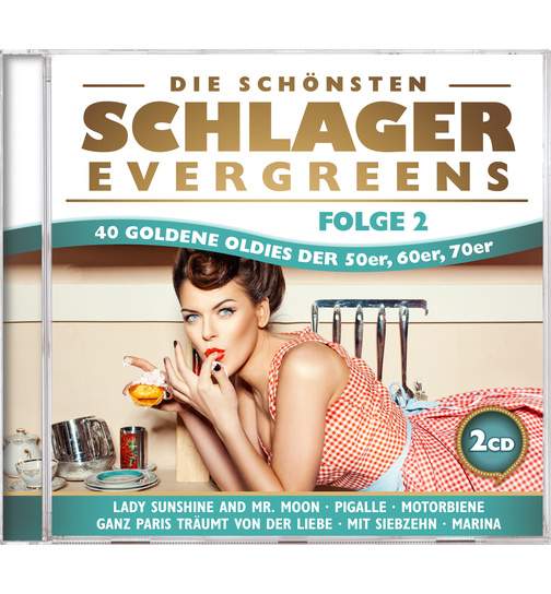 Diverse Interpreten - Die schnsten Schlager-Evergreens - 40 goldene Oldies der 50er, 60er, 70er - Folge 2