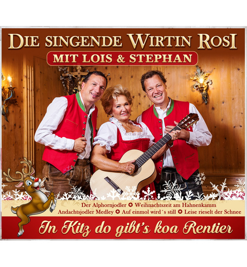 Die singende Wirtin Rosi mit Lois und Stephan - In Kitz do gibts koa Rentier