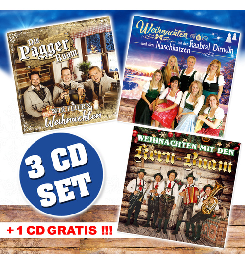 Pagger Buam + Raabtal Dirndln + Kern Buam (3 CDs + 1 CD Gratis)