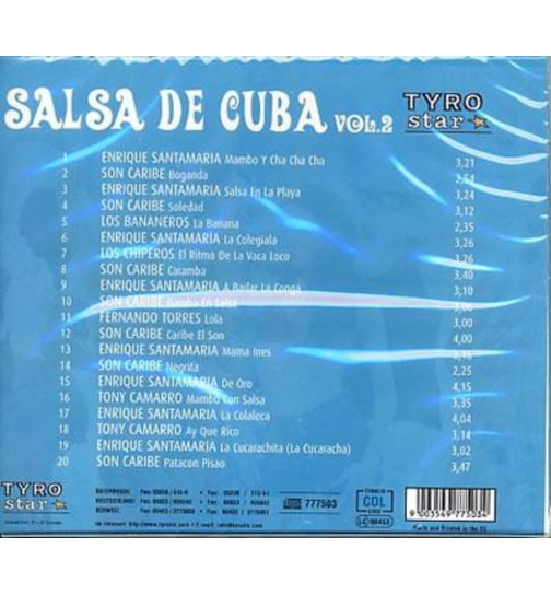 Salsa de Cuba (Volume 2)