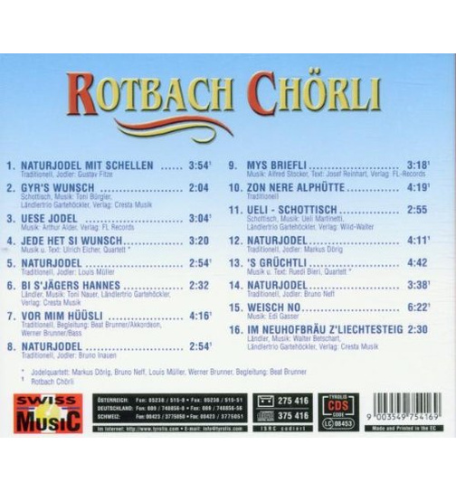 Rotbach Chrli - Oeseri Art