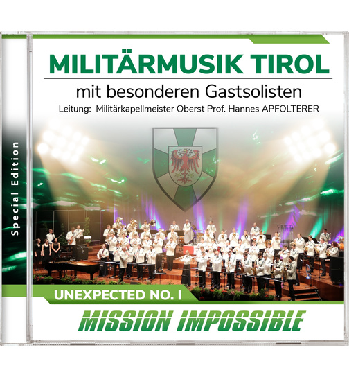 Militrmusik Tirol mit besonderen Gastsolisten - Unexpected No. 1 - Mission Impossible