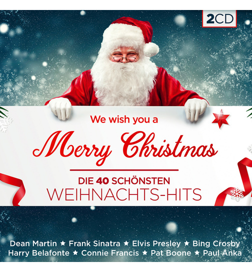 Diverse Interpreten - We wish you a Merry Christmas - Die 40 schnsten Weihnachts-Hits - Originalaufnahmen