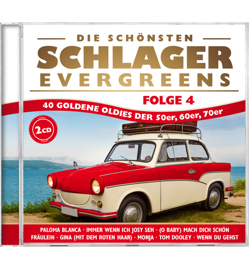 Diverse Interpreten - Die schnsten Schlager-Evergreens - 40 goldene Oldies der 50er, 60er, 70er - Folge 4