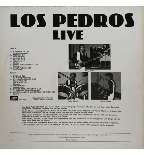 Los Pedros - Live