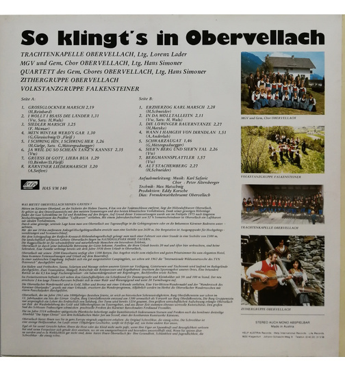 Trachtenkapelle Obervellach - So klingts in Obervellach