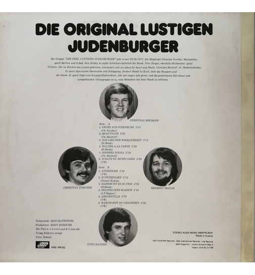 Original lustigen Judenburger - Spielen fr Sie