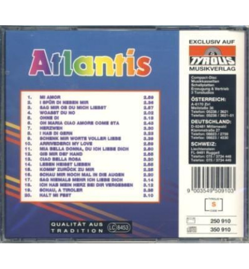 Atlantis & Hans Liner Band - Ihre 20 grten Erfolge 10 Jahre