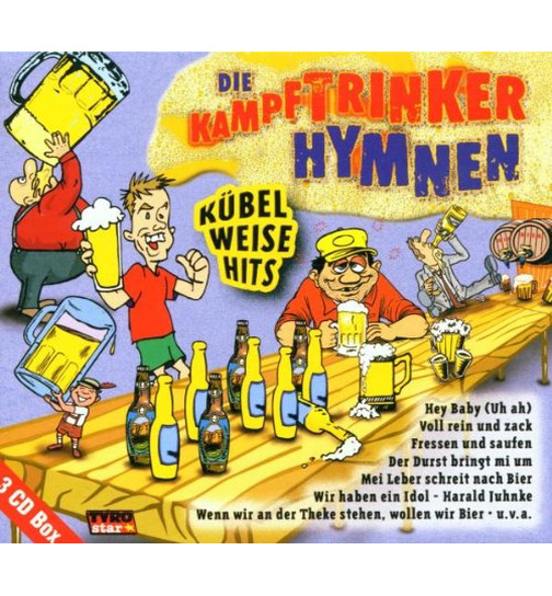 Die Kampftrinker Hymnen 3CD