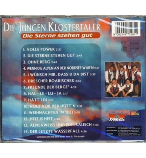 Klostertaler (Die Jungen) - Die Sterne stehen gut