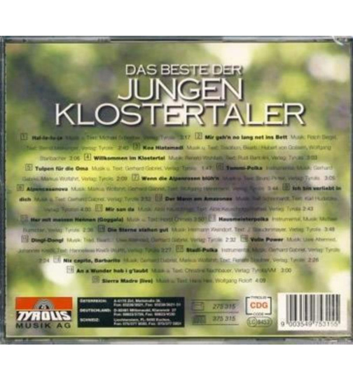 Klostertaler (Die Jungen) - Das Beste der Jungen Klostertaler