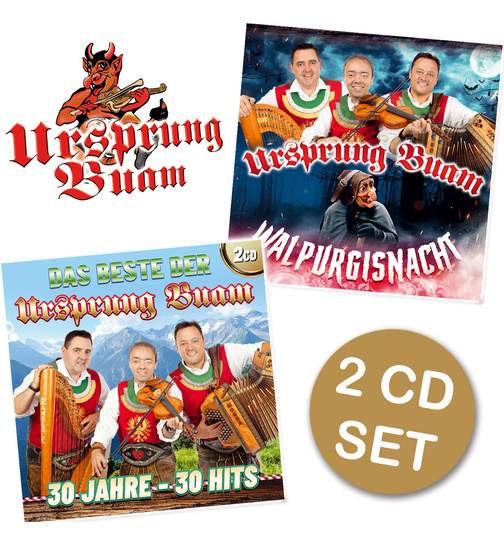 Ursprung Buam - Das Beste - 30 Jahre - 30 Hits + Walpurgisnacht (2 CDs)