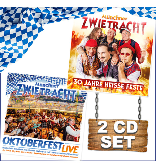 Mnchner Zwietracht - 30 Jahre Heisse Feste + Oktoberfest Live (2 CDs)