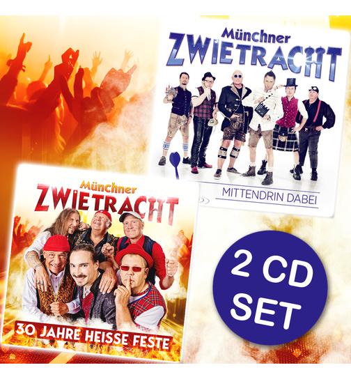 Mnchner Zwietracht - 30 Jahre Heisse Feste + Mittendrin dabei (2 CDs)