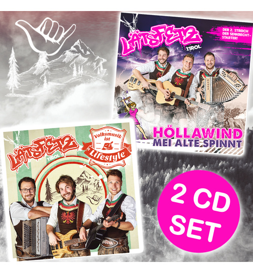 Lts Fetz - Volksmusik ist Lifestyle + Hllawind, mei Alte spinnt (2 CDs)