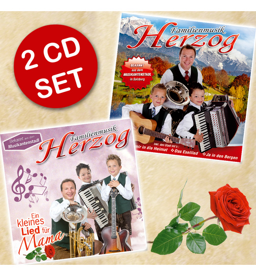 Familienmusik Herzog - Ja in den Bergen + Ein kleines Lied fr Mama (2 CDs)