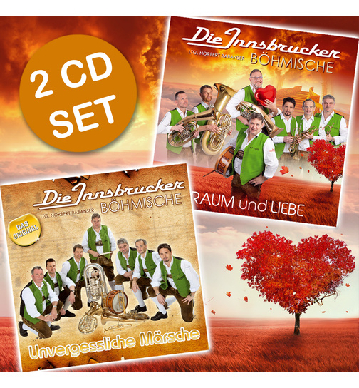 Die Innsbrucker Bhmische - Unvergessliche Mrsche + Traum und Liebe (2 CDs)