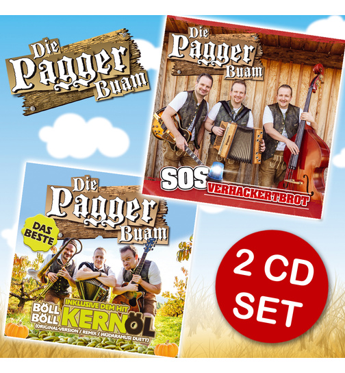 Die Pagger Buam - Das Beste + SOS Verhackertbrot (2 CDs)