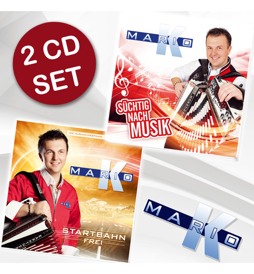 Mario K. - Schtig nach Musik + Startbahn frei (2 CDs)