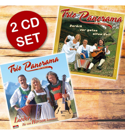 Trio Panorama - Zurck zur guten alten Zeit + Lieder, die von Herzen kommen (2 CDs)