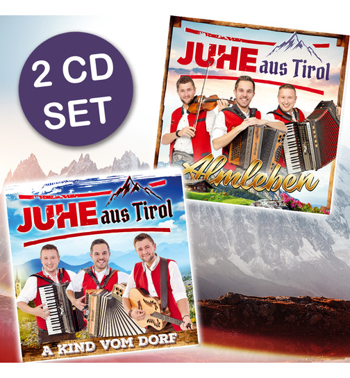 JUHE aus Tirol - A Kind vom Dorf + Almleben (2 CDs)