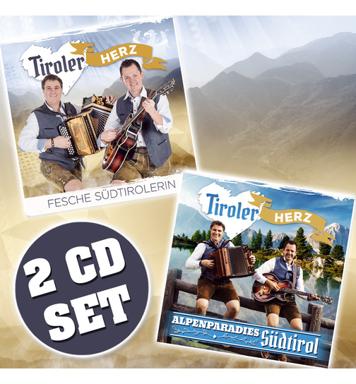 Tiroler Herz - Fesche Sdtirolerin + Alpenparadies Sdtirol (2 CDs)