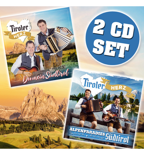 Tiroler Herz - Du mein Sdtirol + Alpenparadies Sdtirol (2 CDs)