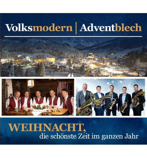 Volksmodern / Adventblech - Weihnachten, die schnste Zeit im ganzen Jahr