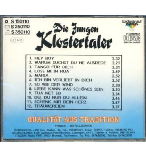 Klostertaler (Die Jungen) - Hey Boy