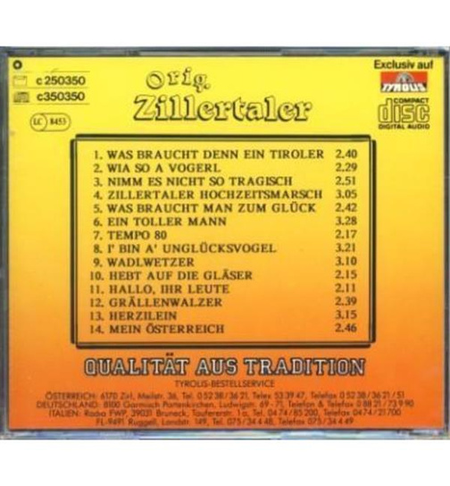 Original Zillertaler - Was braucht denn ein Tiroler