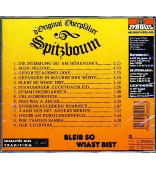 Orig. Oberpflzer Spitzboum - Bleib so wiast bist