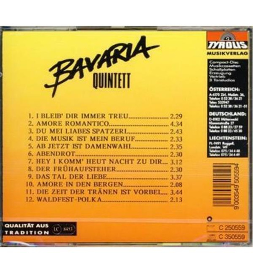 Bavaria Quintett - Hey, I komm heut Nacht zu Dir
