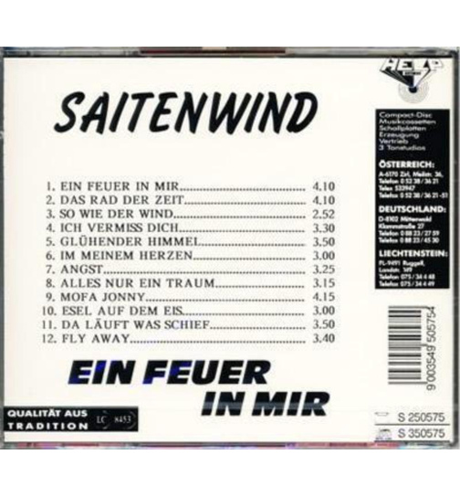 Saitenwind - Ein Feuer in mir