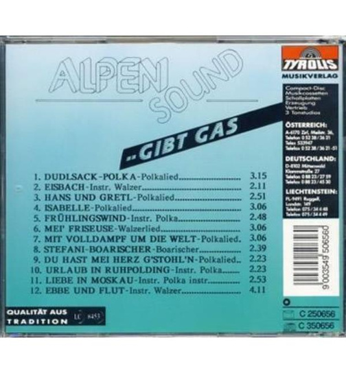 Alpensound ... gibt Gas